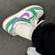 Nike (NIKE) Dunk Low Yellow Beige Sports Comfortable Fashion Fashion Retro Low Top Anti-Slip Wear Resistant Casual Sports Board Shoes FD9922-151 Women's White and Green 36