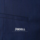 Jodoll Jodon Anzug Weste Männer koreanischer Stil hübsches schlankes Fit Männer Wolle Anzug Weste Marine Blue L (50A)