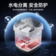 KONKA foot bath tub massage and heating fully automatic foot bath tub constant temperature electric foot bath tub foot massage basin home high-deep bucket to give parents and elders birthday gifts [Supreme computer waterproof screen] Simulation foot roller + medicine box foot bath + bubble KONKA official designated constant temperature and fast heating model