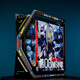 ASUS (ASUS) ROG GR701 Creation God White Chassis Blowing Snow Eva -Serie Customized UV -Tintenmalerei und Färbung voller Turmthema.