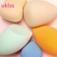 Ukiss (ukiss) gourd sponge puff does not eat powder dry and wet dual-use beauty egg makeup tool air cushion BB oblique cut pink