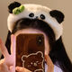 Haiyiduo Cute Cartoon Panda Plush Headband Women's Face Wash Special Makeup Funny Creative Headband Zoo Hairpin Hair Accessories Plush Panda Headband 1 Pack