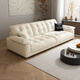 Pashaman Yunduo Sofa French Cream Style Small Living Room Direct Line Latex Stoff-Sofa Antibakteriell 1105ZF 2,4 Meter Multi-Personen-Ty24k-Serie [Deluxe Edition] Memory Foam + Down + Violet + Bamboo Charcoal Schwamm
