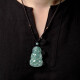 Chuyuan Jade Pendant Ice Avalokitesvara Necklace for Men and Women F0170728017