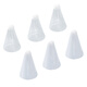 Yiu applicable à la pomme de protection de la plume du crayon de la plume condensateur de stylo à styles de stylo résistant au stylo ultra-mince couvercle de silicone 1 génération 2 génération universelle blanche transparente [2 packages]