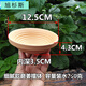 Asahugashimaro ginger bowl beans sesame ginger tea bowl ceramic bowl ginger dish bowl grinder four grinding soup grinding fine ceramic ginger grinding bowl