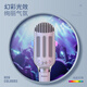 Newmine H49 Wireless Microphone Microphone and Audio Integrated Microphone Comes with Sound Card Bluetooth Microphone Integrated Machine National Sing Bar karaoke artifact Children's toys pink
