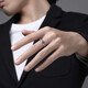 BJYL Pixiu can rotate six-character mantra men's ring men's trendy index finger ring to decompress single index finger ring men's gift default number 9 other remarks