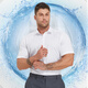 Dibinze large size short-sleeved shirt for men fattened loose business casual no-iron anti-wrinkle bamboo fiber stretch white shirt