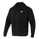 NIKE Men's 2026 New Spring Sportswear Fashion Knitted Hooded Jacket Casual Outdoor Wear Terry Jacket BV2649-010 M 170