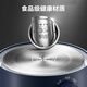SUPOR Health Pot Tea Maker Tea Kettle Electric Kettle Hot Water Kettle Kettle Electric Kettle Office Home 304 Stainless Steel Glass Flower Teapot White Tea SW-10C06