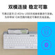 Logitech K580 keyboard + M240 mouse wireless Bluetooth office keyboard and mouse set Mobile phone and tablet keyboard ultra-thin and light sound K580 pink + M240 pink