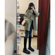 妍莉芬（yanlifen）风衣外套女秋季2025年新款春秋韩版休闲洋气女士短外套上衣女装 卡其色短外套风衣1081 45/55kg/M