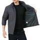 JP Jacke plus Fleece Herren -Kapuze Casond Dicke Jacke warm 9898 schwarz m