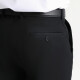Qipai Men's Suit Business Casual Suit Youth Workplace Formal Fit Slim Suit 119C73050 Black B48
