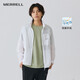 Merrell outdoor sun protection clothing UPF40+ men's breathable thin skin clothing summer fishing clothing skin clothing sun protection clothing for men white M