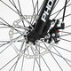 Phoenix (Phoenix) folding mountain bike for men and women, adult students, youth bicycles, double shock-absorbing disc brakes, lightweight variable speed folding bike, black and red spoked wheels/display transmission/three sets of full bearings, 24-speed high configuration - 26 inches (height 160-185CM)