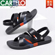 Kartelmarke High-End-Sandalen Herbst herbstlich trendy und modische Sandalen mit Dual-Purple Outer Wear-resistenten Strandschuhen schwarz 9793 44