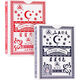 Tres una tarjeta de póker Star Moon 3 A Card Blue Core Paper Whole Box 100 Picks Three A9718 Red One 10 Picks