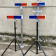 Solar warning flash light bracket red and blue flash light warning light flash light night road construction roadblock light V1SN3524 Customized contact customer service
