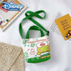 
Disney (Disney) children's bag children's shoulder bag shoulder bag cartoon canvas Korean style fashion children's crossbody bag fashionable handbag 9766 Blue Xiaohu