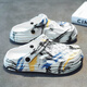 G.DUCKKIDS children's slippers 2024 new style shit-slim eva material for summer wear boys' hole shoes for mid-large children's beach shoes white 35