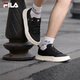 斐乐（FILA）官方川行鞋FOSSO男鞋复古帆布鞋新款休闲鞋 黑-BK 41