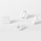 Children's socket protective cover, baby's anti-electric shock protector, baby's anti-electric plug, insulated power switch, safety plug, plug, anti-child wiring board, safety lock seal cover, row plug, key socket protective cover, 10 pieces (2 holes 5 pcs + 3 holes 5 pcs)