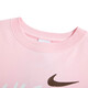 Nike (Nike) Kurzärärmelte T-Shirt Frauen Sommer Neue gedruckte Sportbekleidung loser atmungsaktivem runden Hals Casual Top FN3711 FJ7714-690 Pink XS