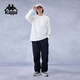 Kappa (Kappa) Back-to-Back New Sportshosen Sonnenschutzhosen Trendige Fallschirmjägerhosen losen gerade Arbeithosen Männer schwarz-9902 m