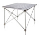 Brother Jaden BRS Outdoor Portable Folding Table and Chair Set Aluminum Alloy Dining Table Picnic Table Outdoor Gear Fishing Table and Chair Z31 [Aluminum Alloy Z32 Double Table]