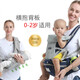 Koibaby-Babygurt Taillenhocker kann abgelöst werden. Neugeborenes Baby.