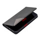 Jianmei applicable à la couverture du boîtier de téléphone mobile iqoo z8x iqoo z9 5G couverture complète z9turbo case protectrice vivo casse en cuir z8 Carte de portefeuille IQOO Z9X Étui de téléphone mobile résistant à la chute IQOO Z8 Black avec film tempéré + Lanyard à main Z9x