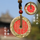 Wudang Mountain Tai Chi Wudang Mountain Delivery Mountain Ghost Money Pendant Taoist Fish Leaping Dragon Gate Coin Necklace Bagua Copper Coin Ornaments Mountain Ghost Fish Leaping Dragon Gate The process has been completed