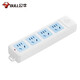 Bull (Bull) Socket/Wire Board/Plug/Plug/Wire Board/Arrast Board GN-414 Toma inalámbrica de 4 bits (debe equiparse con cable de alimentación y enchufe)