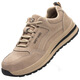 Koyue Lai Shoes protectores para la computadora portátil para hombres y antipunteo y suela exterior de goma resistente al desgaste Safézal transpirable 687 Khaki 40
