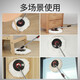 Baijiaaoshi Rotary Mop Stange Universal Mop Kopf Ersatz Kopf Mop Kopftuch Haushaltsboden -Mop -Kopfzubehör [verbesserte Plastikplatte + Par Stange + 1 Baumwollkopf]