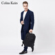 Colins Keirs Rucksack Herren -Rucksack Reisetasche Großkapazität Business Computertasche 2024 Neue Schüler der High School College School Tasche Schwarz