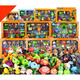 
Chenzhiche Plant vs. Zombie Toys Full Set of Children's Cartoon Anime Doll Enamel Glue 686-2:3 Plant + 2 Zombies (Soft Glue)