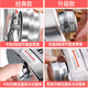 Jingyan [Home Small Electric] Nudelmaschine Vollautomatischer Nudel Pressmaschine Elektrische Handelsmaschine kleine Haushaltsmaschine Multifunktionales Nudel kneten Knödelknödelhaut Heluo Nudelhaut Hauthaut Edelstahl-Maschine Zwei-Blatt-Typ [Nudelpressen + Dumpling-Haut + 3 Arten von Nudeldrücken].