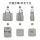 Wanjiazhen Luggage Bag Large Capacity Foldable Travel Bag Portable Storage Luggage Bag Short-distance Trolley Handbag Travel Bag Khaki* Large [Foldable + Trolley Case]