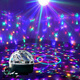 Ziyingcha KTV colored lights, colorful lights, household rotating KTV colored lights, colorful magic ball stage lights, flash lights, spotlights, rotating seven