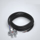U型金属槽型光电开关传感器EE-SX670 671 672 674 676 677NPN限位 EE-SX677-C1 NPN常开输出  尾部