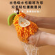 Hennaida hand towel hanging kitchen quick-drying rag bathroom toilet absorbent towel non-shedding chenille hand ball wiping green safety and joy