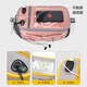 
Beijia Yuanying Stroller Hanging Bag Storage Bag Storage Bag Trolley Large Capacity Mom Bag Multifunctional One-Shoulder Crossbody Mom Bag Persian Yellow - Multifunctional - Can be backed or hung