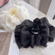 Princess Xiang Double-sided Mesh Cloud Bubble Clamp Female Princess on the Run Bow Hairpin Back of Head Shark Clip Headdress Hot Selling Two-Pack [Silver Wire] - High Quality