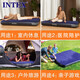 INTEX inflatable mattress home lunch break air mattress sheet single companion folding inflatable bed outdoor moisture-proof mattress new 64756