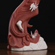 Oriental Clay <Die Lian> Ornaments Ceramic Figures and Beauty Sculptures Crafts Living Room Wine Cabinet Decorations D52-302F Die Lian (Small Size) Colored Sand Red
