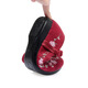 Bullen Wanze Hanfu Schuhe neue Stil alte Peking-Stoffschuhe Frauen gestickt Schuhe flache Frauen Stoffschuhe nicht schlupfhafte atmungsaktive weiche alleinige Frauenschuhe Mutter 1623 rot 37 [Send Inside senden]