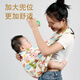 Genius yi ding (tian cai yi ding) STRAPE TURBAN SIMPLE BÉBÉ GUB HURGE HORIZONTAL HUB NOUVELLE BRAND Voyage portable Bébé Trateal One-épaule Traward 1010 Yellow Candy Network